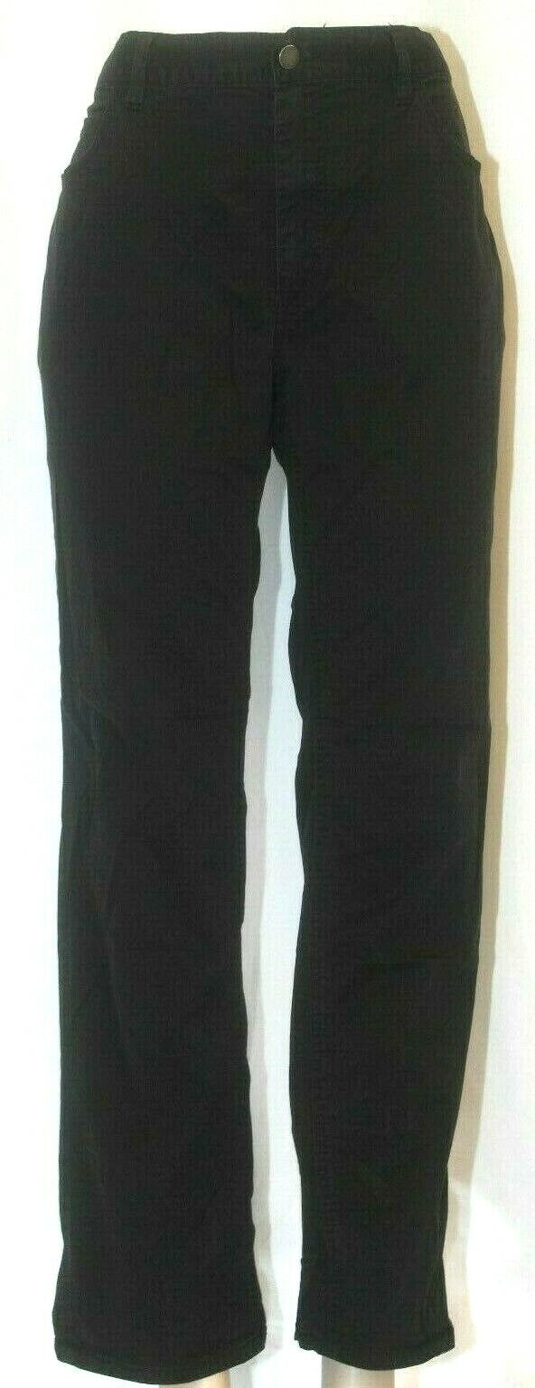 *NEW* Michael Kors Mens Straight-Fit Cotton-Twill Five-Pocket Black Pants 36x32