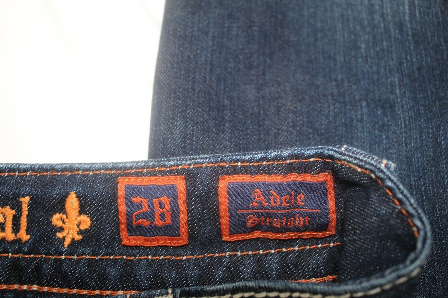 *NWT* Rock Revival Womens  Adele Straight Jeans, Size: W28"x L32"