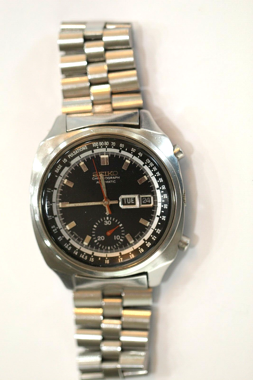 RARE - DOCTOR'S PULSATIONS Seiko Automatic Chronograph 6139-6020 Watch