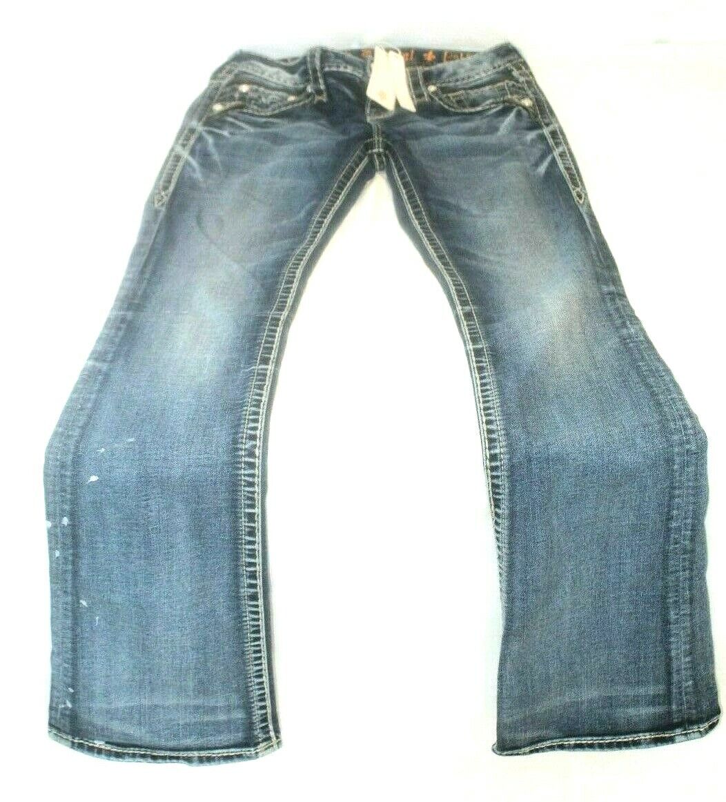 *NWT* $189. Rock Revival Tai Boot Cut Jeans Size 26 x 32