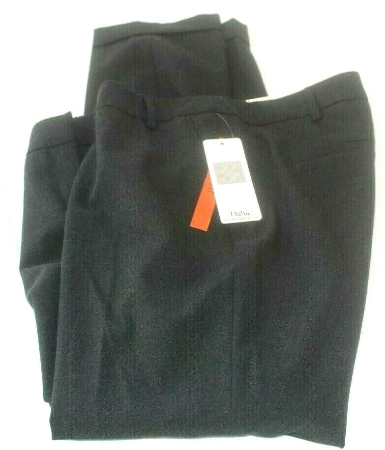 *NWT* Dalia Collection City Fit Pants Cigarette Leg  Rayon Sz 6 (W31 x L27) Crop