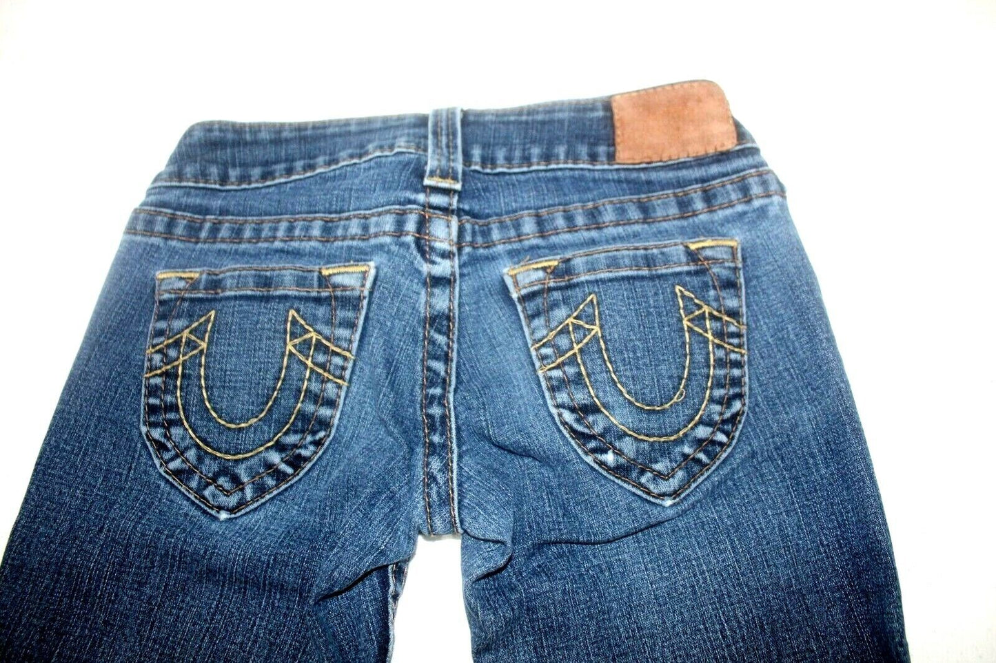 True Religion Horseshoe Women’s Straight Leg Jeans Rn112790 Size 25 (W27 x L32)