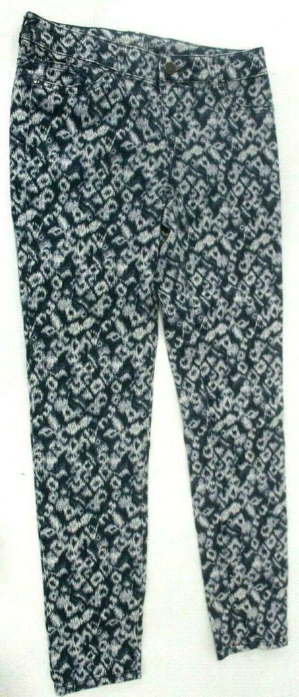 CHICO'S PLATINUM Jeans Women's Pattern Denim  Size 00