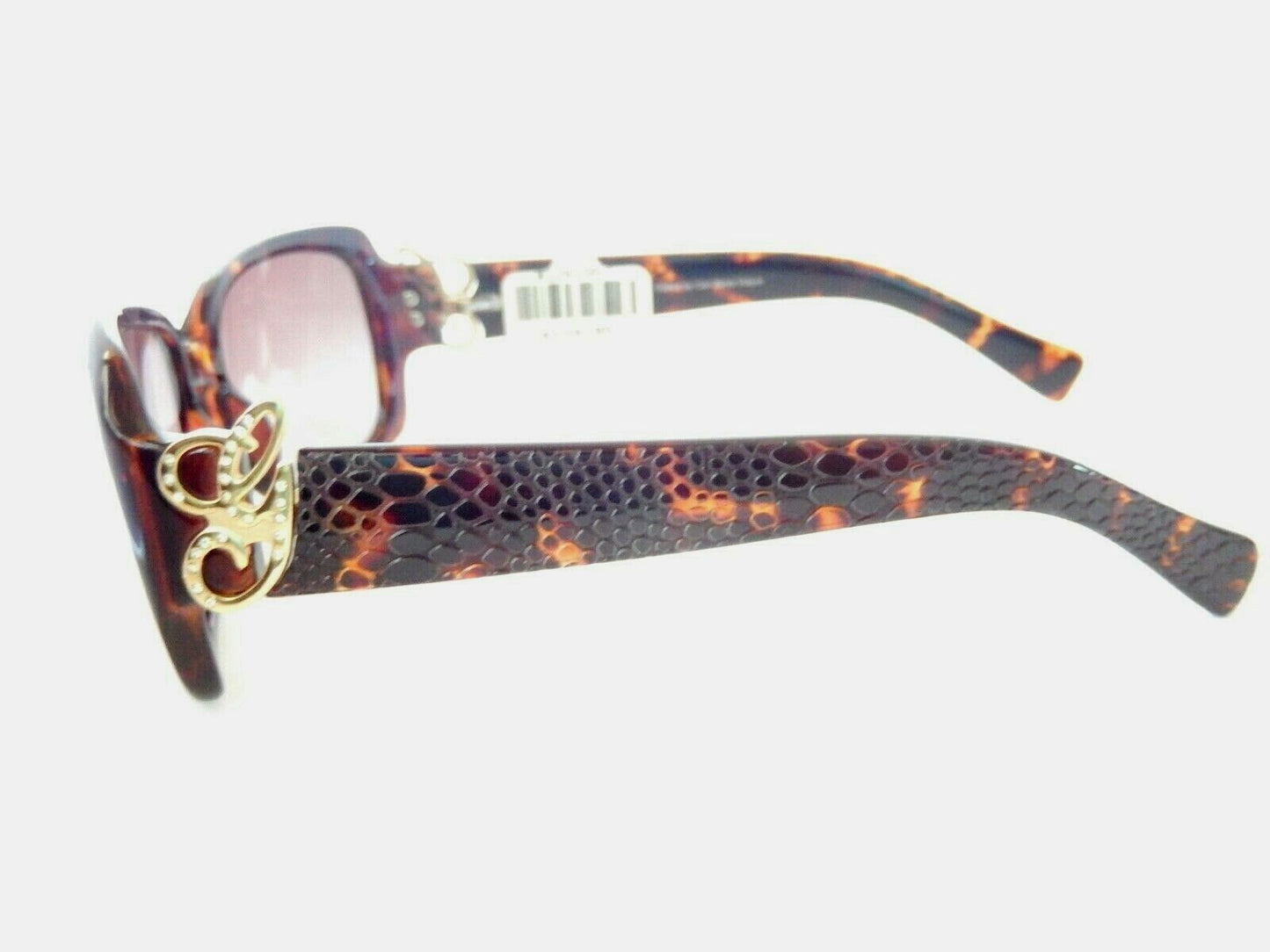 NEW $179 Authentic Guess GU 7245 TO-34 Tortoise Snake Skin Style Sunglasses