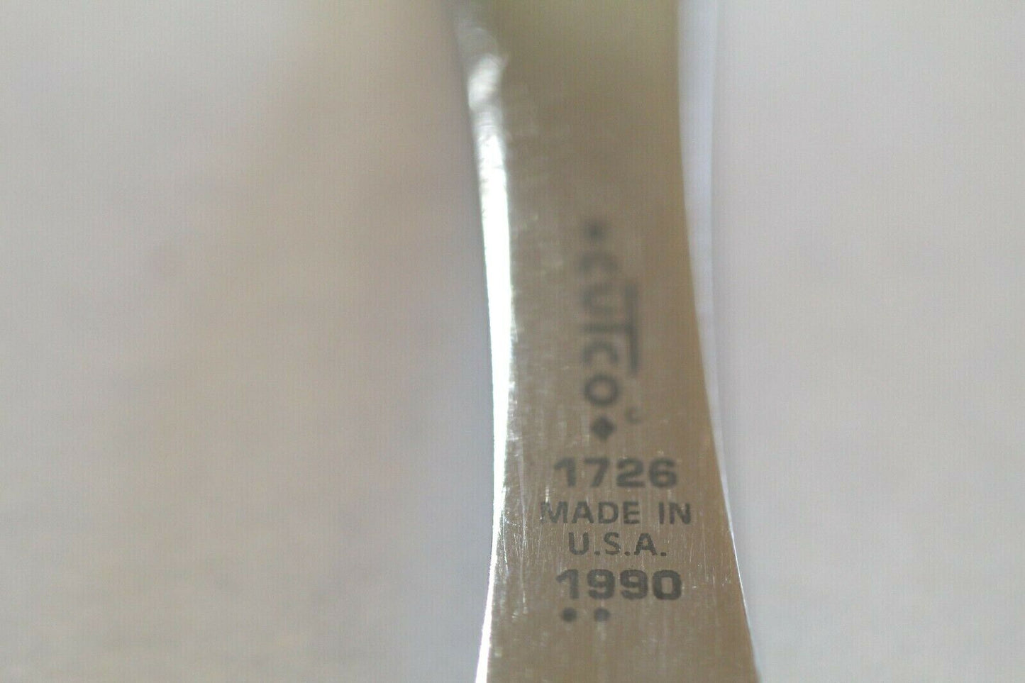 CUTCO Serrated Blade Steak Knives 1759 - 1990*1720 JE *1726 1990 Fork Lot Of 6