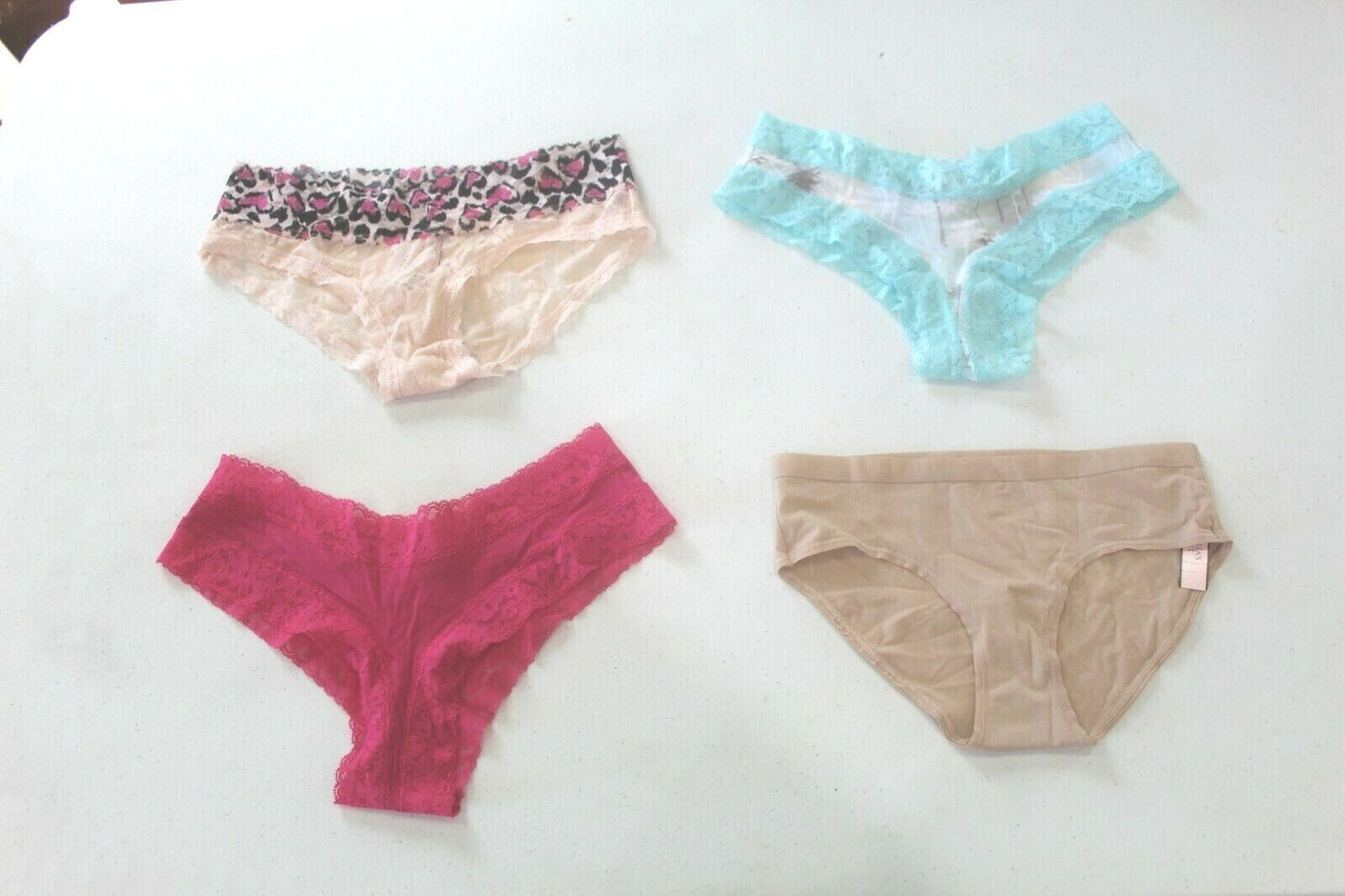 ♡  **NWT**  Lot of Four Random Victoria's Secret Panties Size - Small  ♡