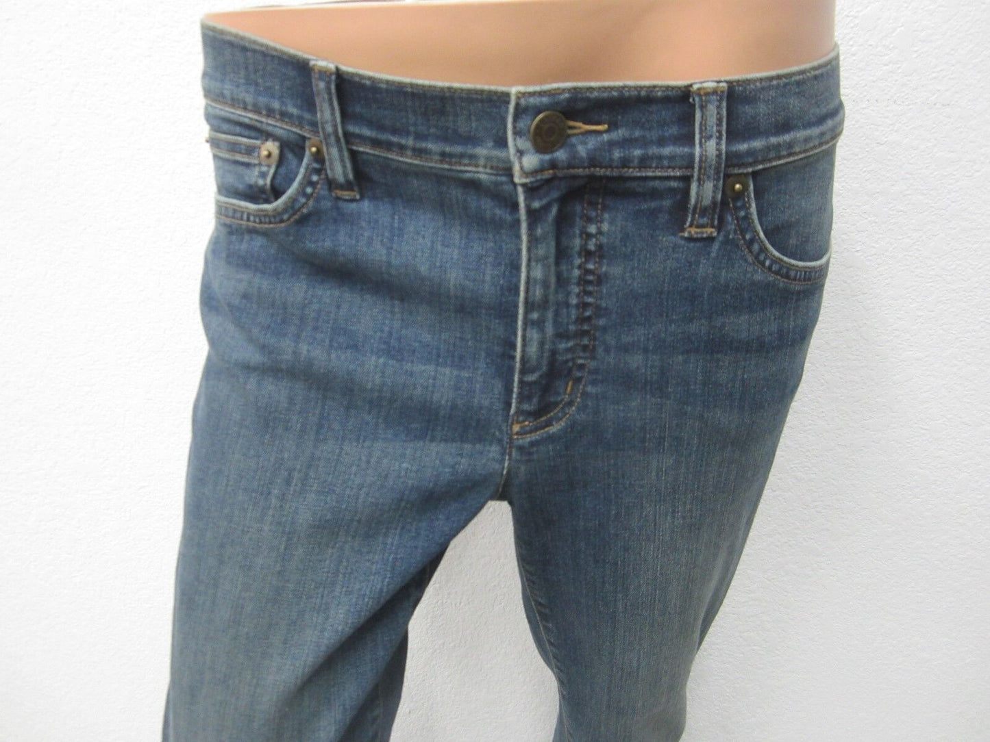 LRL LAUREN JEANS CO RALPH LAUREN Womens Classic Straight Leg Blue Jeans Size 6