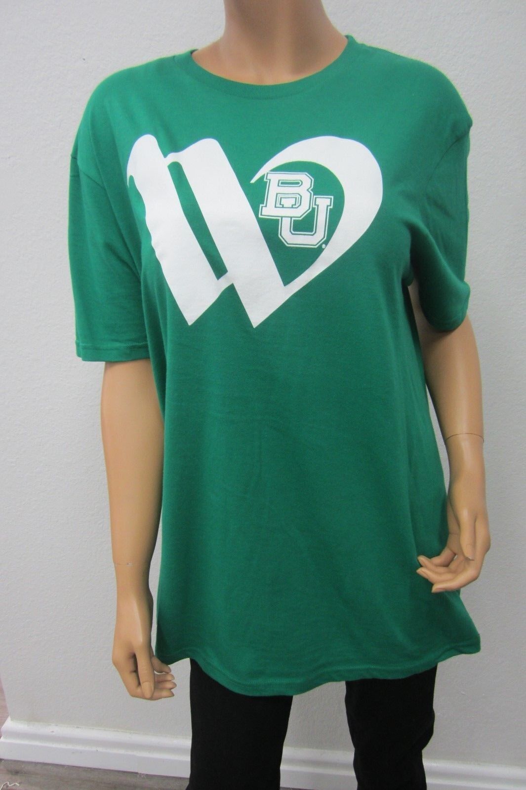 NWOT BAYLOR UNIVERSITY WACO - Champs Sports Gear CSG Green Men's T-Shirt Size L