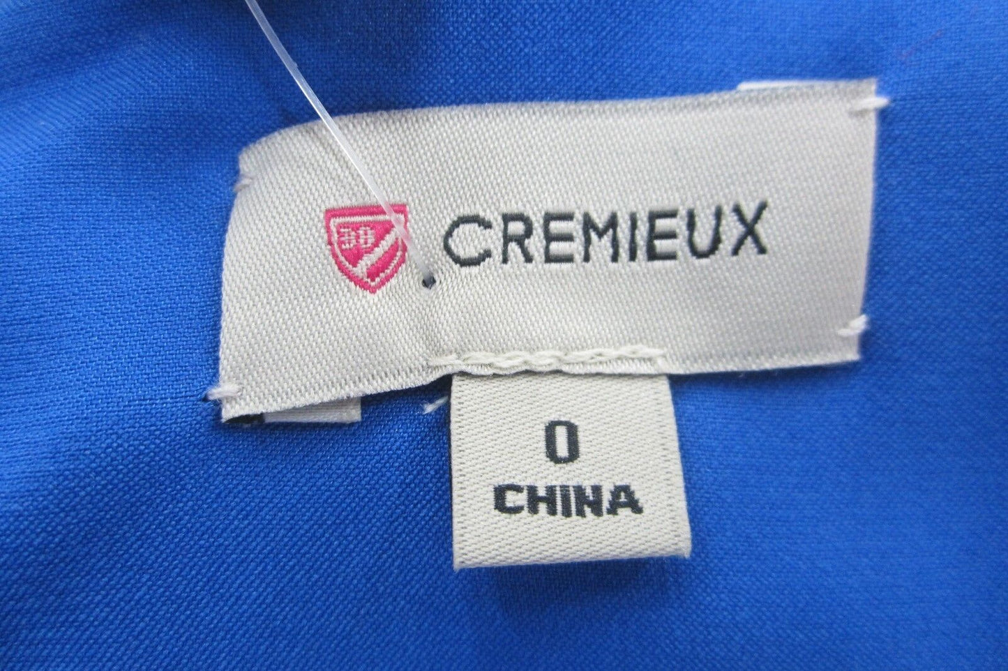 NWT $119  CREMIEUX Dress Blue Sleeveless Knee Length SUPER CUTE Dress Sz 0
