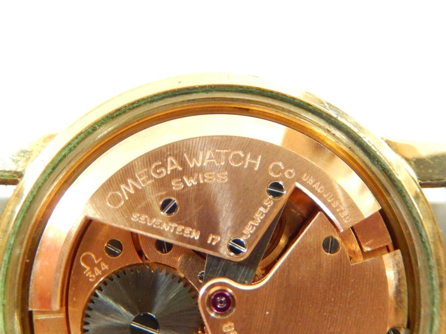 1956 Omega 14K GF Automatic Seamaster Watch With 344 Bumper Movement Model F6249
