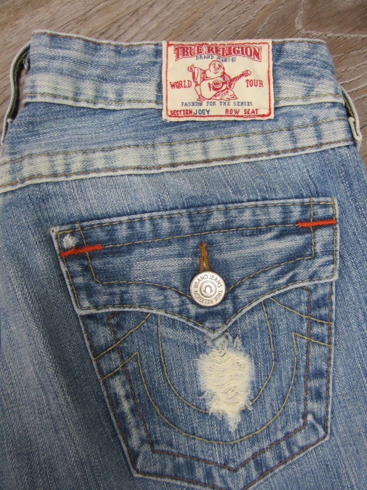 AUTHENTIC Ladies True Religion Joey Jeans Size 28 X 33