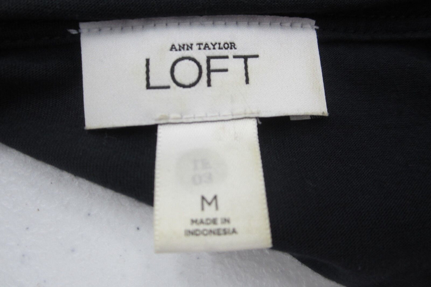 *VERY NICE*  ANN TAYLOR LOFT Black Sleeveless Dress Size Medium