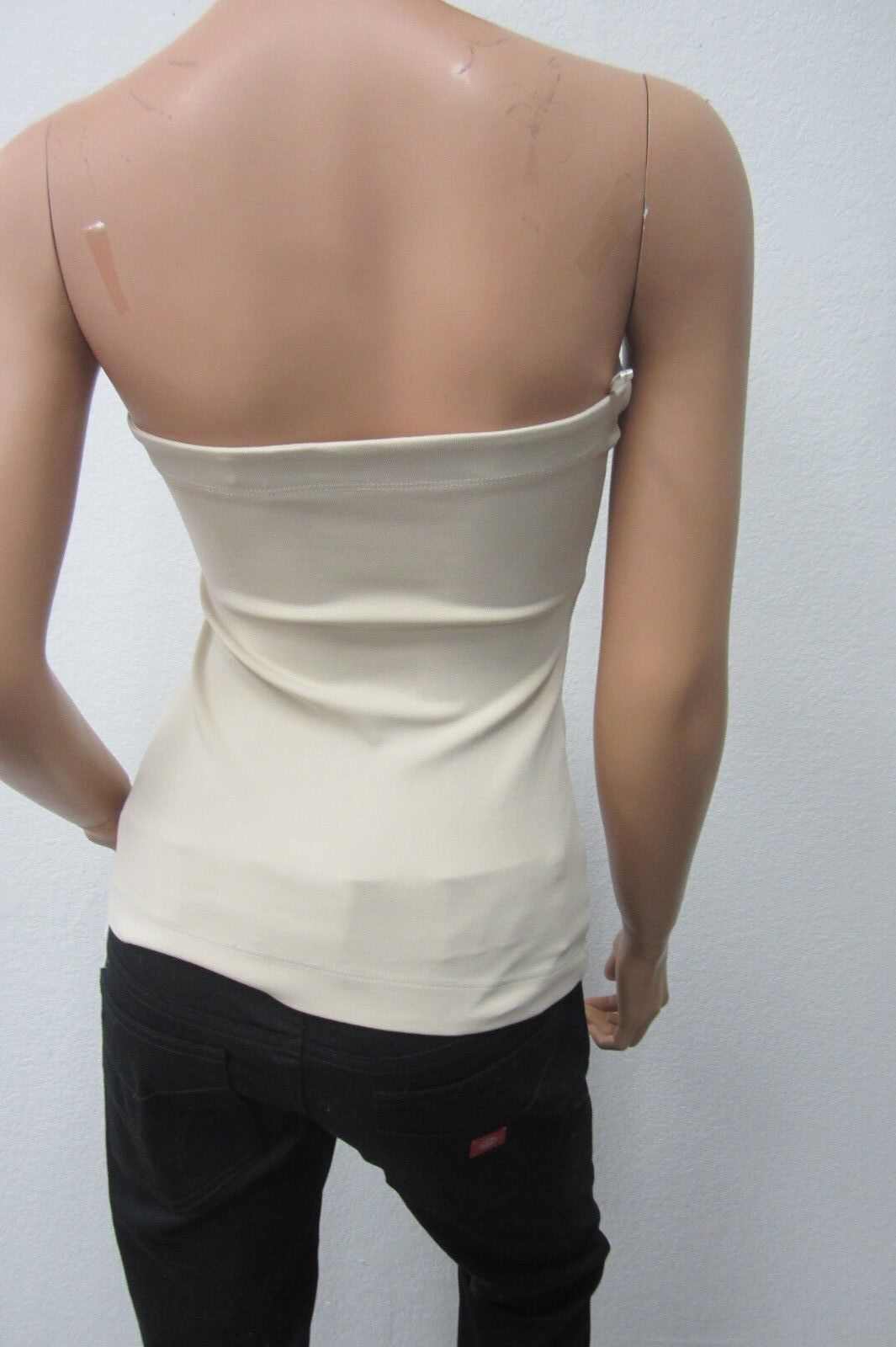NEW SEXY & CUTE Nude Bebe Tube Top Size Medium