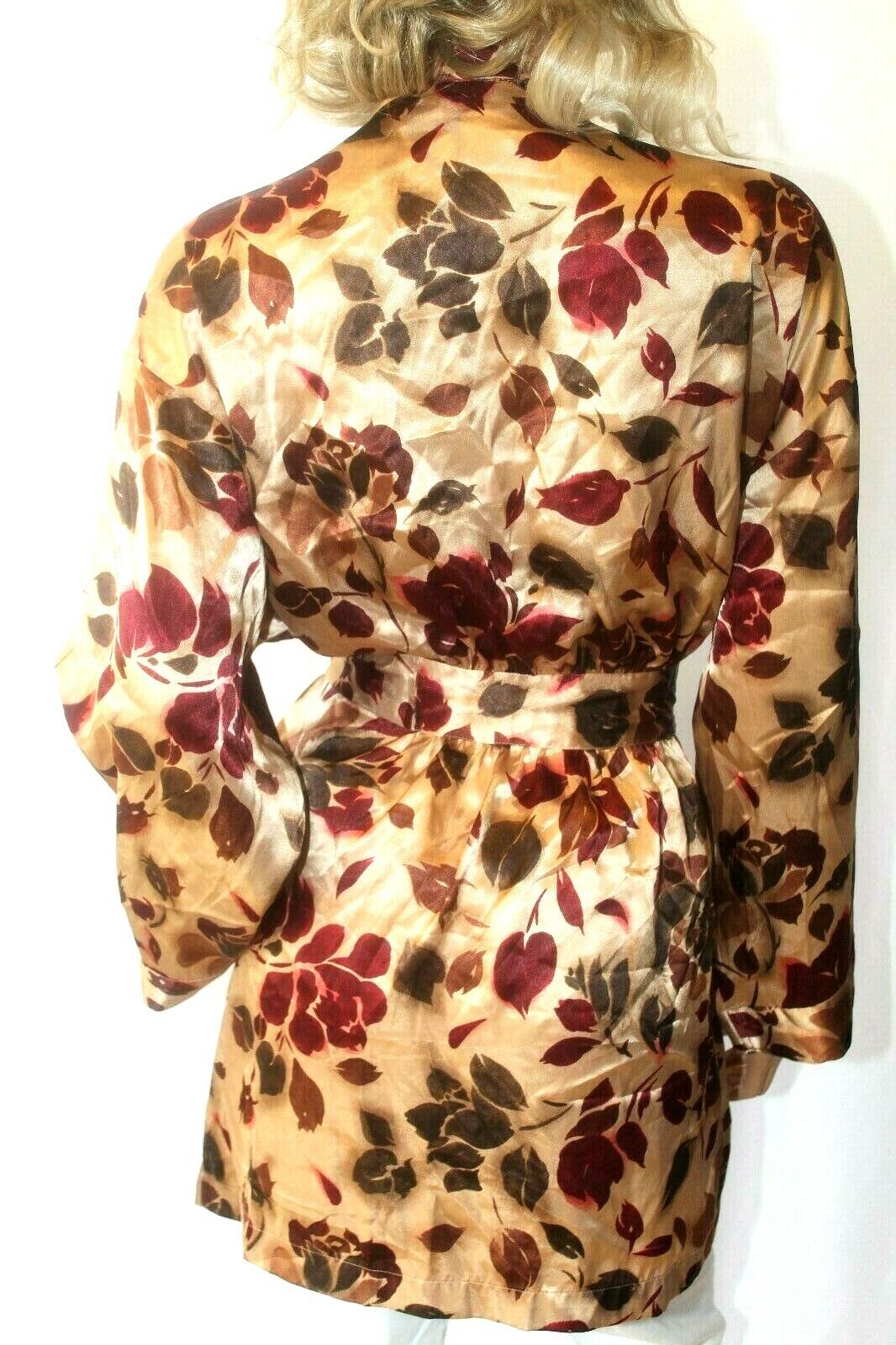 *NWOT* Victorias Secret  Sz 0/S Belted Floral Robe Kimono Womens