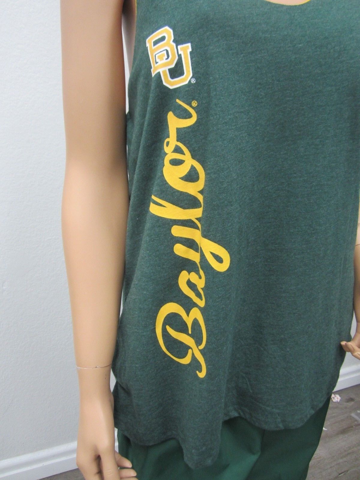 NWT BAYLOR UNIVERSITY Colosseum Women's  Reversible Tank Top Size Large
