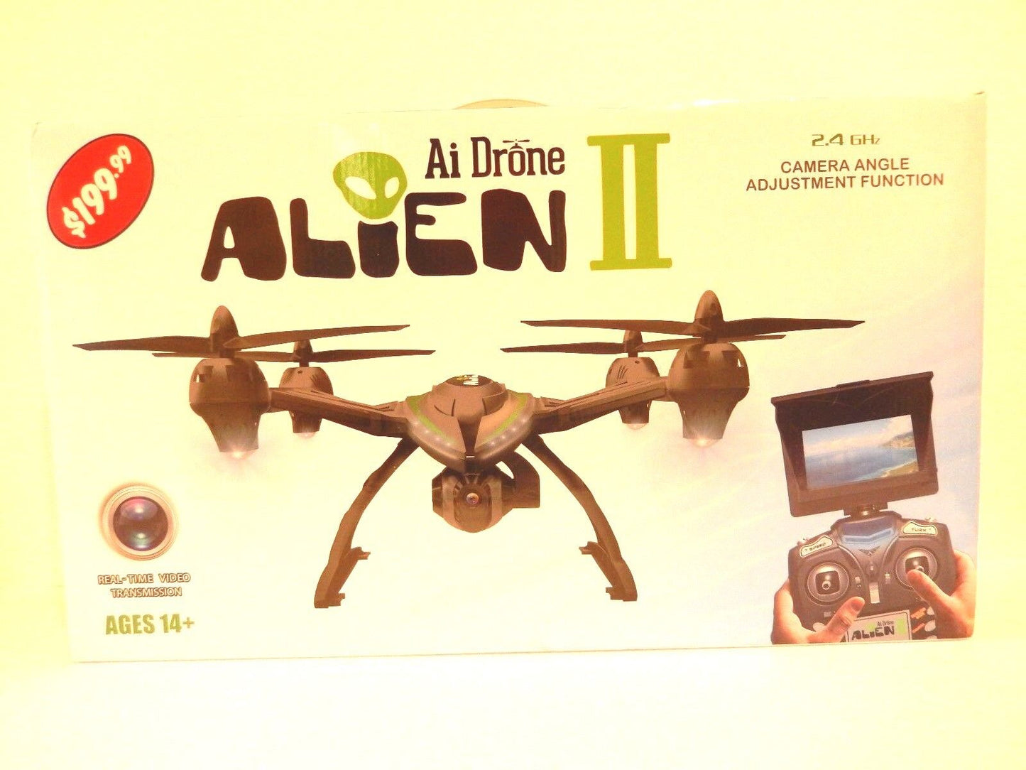 SEALED NEW IN BOX   $199.99    Ai Drone Alein II No. 506G 2.4GHz HD Camera