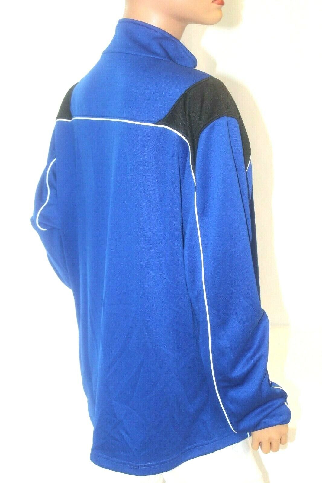 NWT* $65. Asics Aztecs Miles Full Zip Training Running Jacket Men's Medium Blue