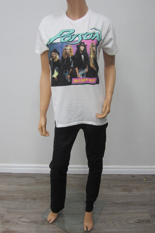 NEW Women's Poison Band Graphic Band T-Shirt Size Medium