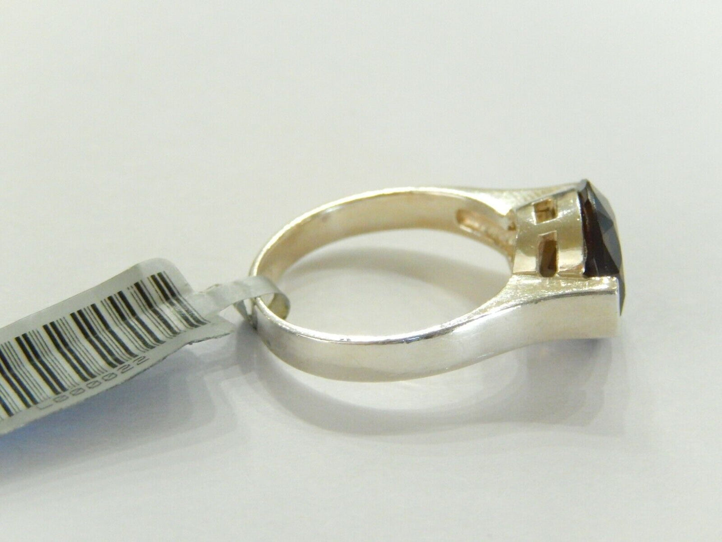 *VINTAGE* Sterling Silver  925   5.00 CT Smoky Quartz  Ring Size 7