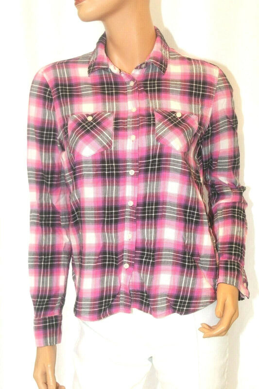 *NEW* Aeropostale Eighty-Seven Multicolor Plaid Shirt Size Medium