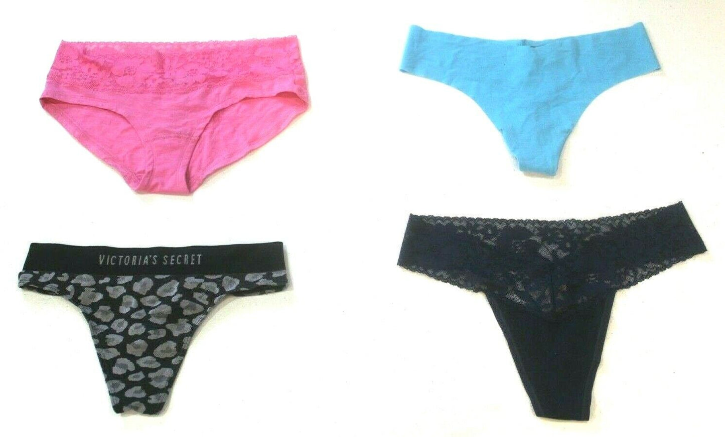 ♡  **NWT**  Lot of Four Random Victoria's Secret Panties Size - Medium  ♡