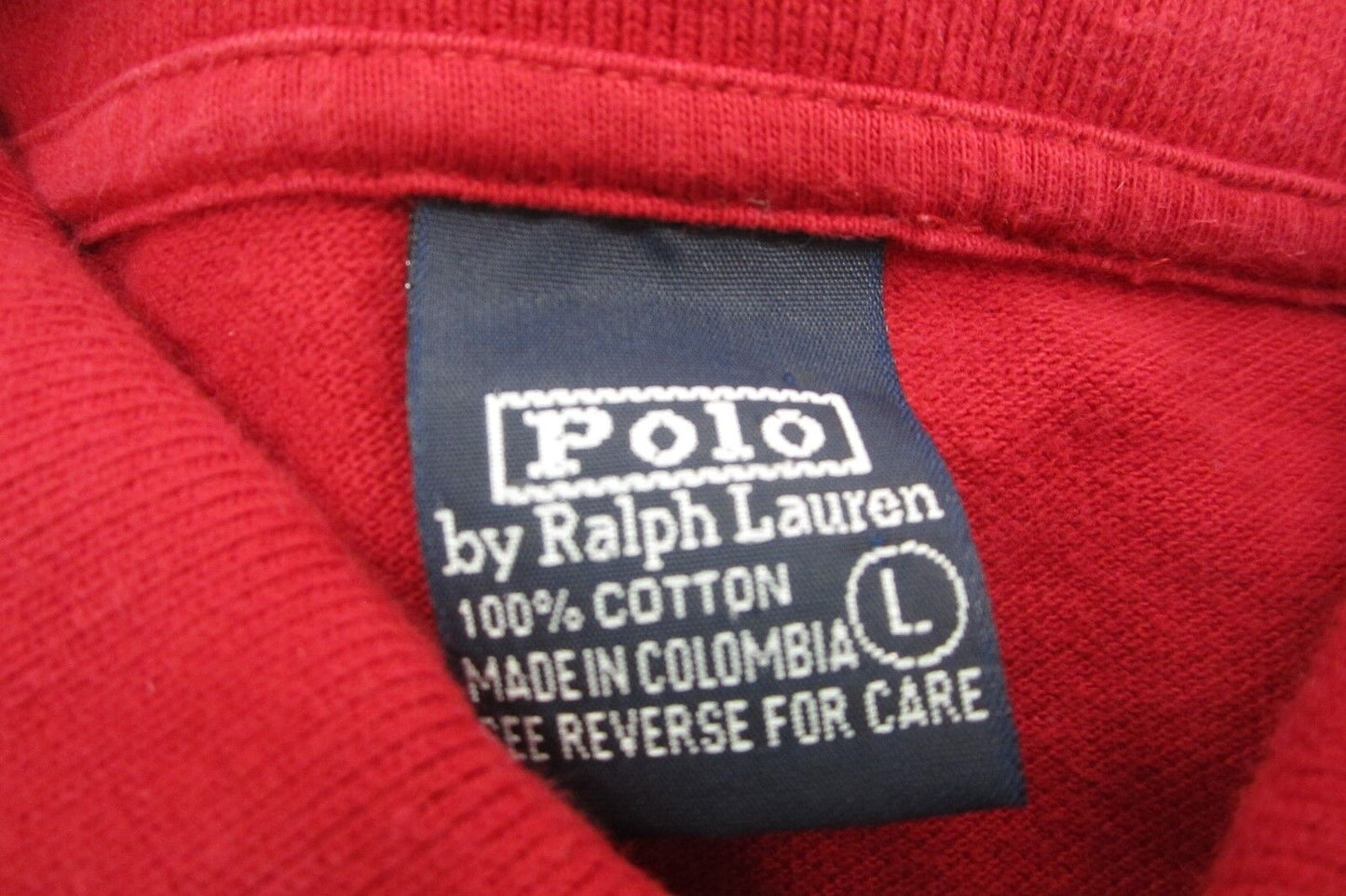 POLO by Ralph Lauren, Youth Short Sleeve Polo Red Size L