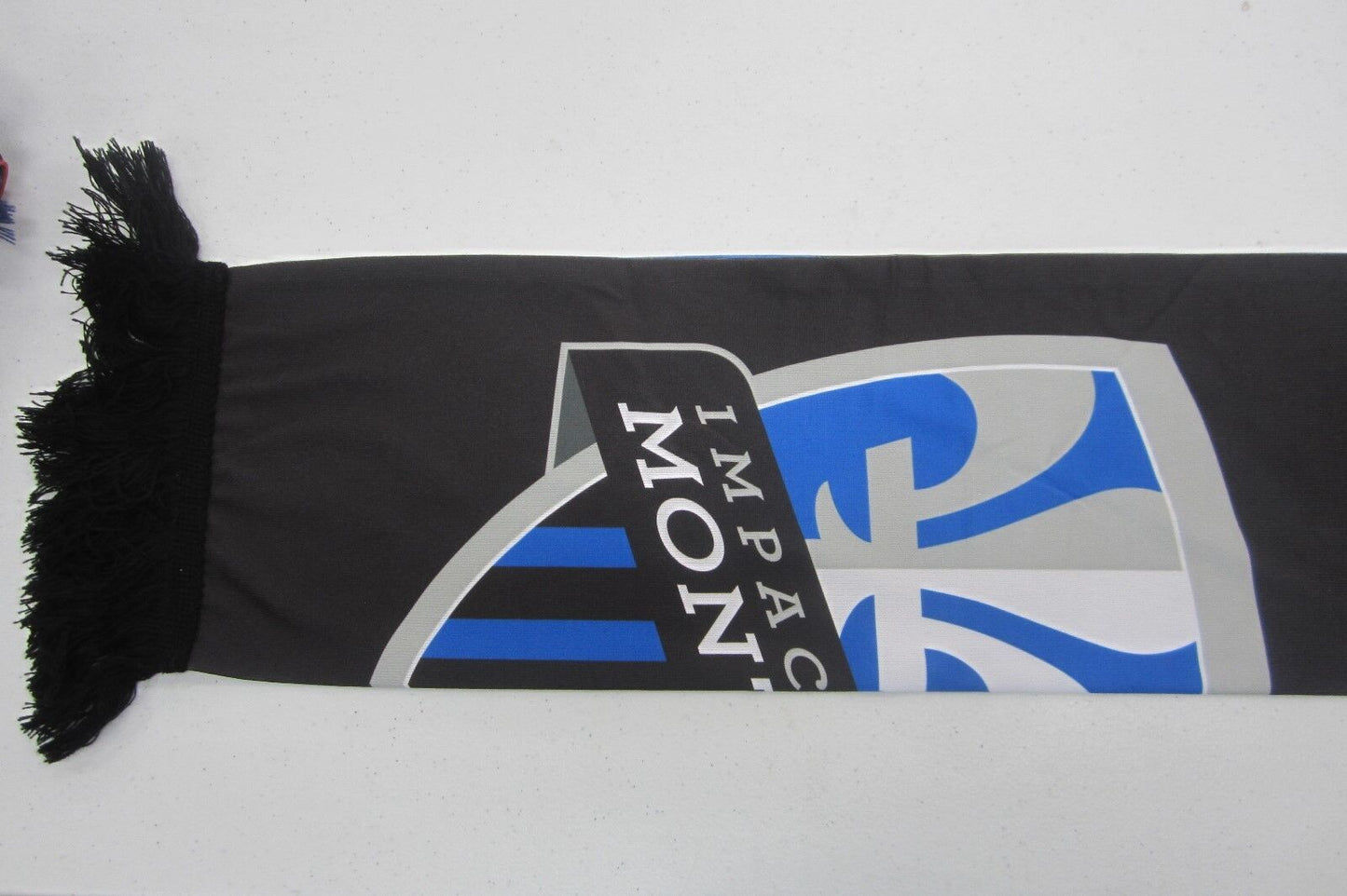 *NEW* Adidas MLS Montreal Impact Jacquard Scarf Soccer Blue Winter Sports Wear