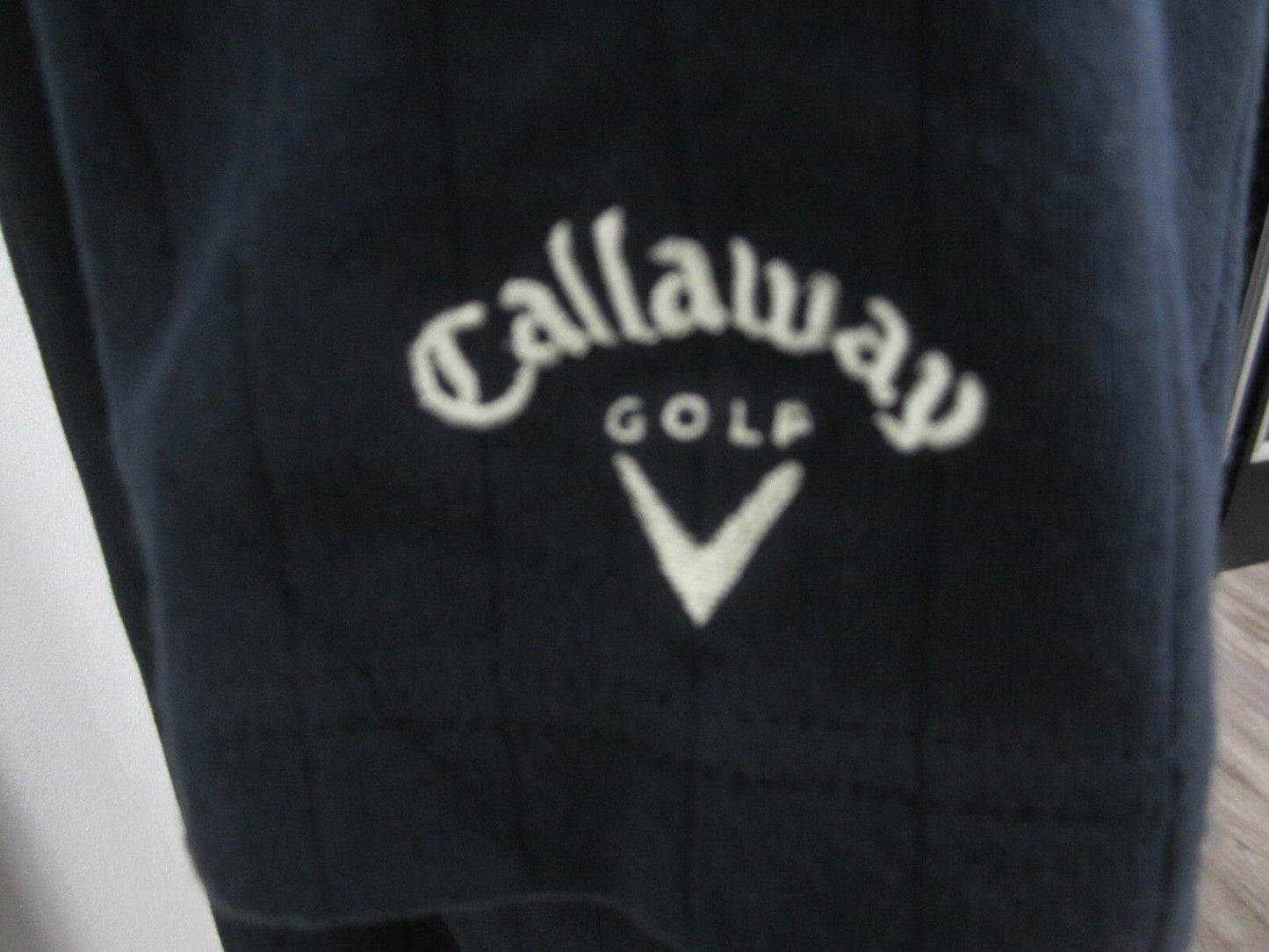 NICE Callaway Men's Golf Crew Neck Soft Cotton Thick Ribbed Shirt Size L