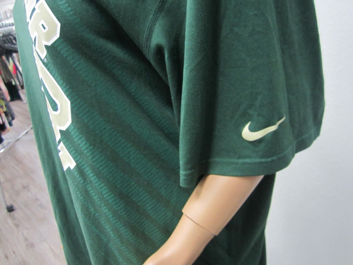 NEW NIKE Baylor University Bears BU T-Shirt DRI FIT Unisex Size 2XL