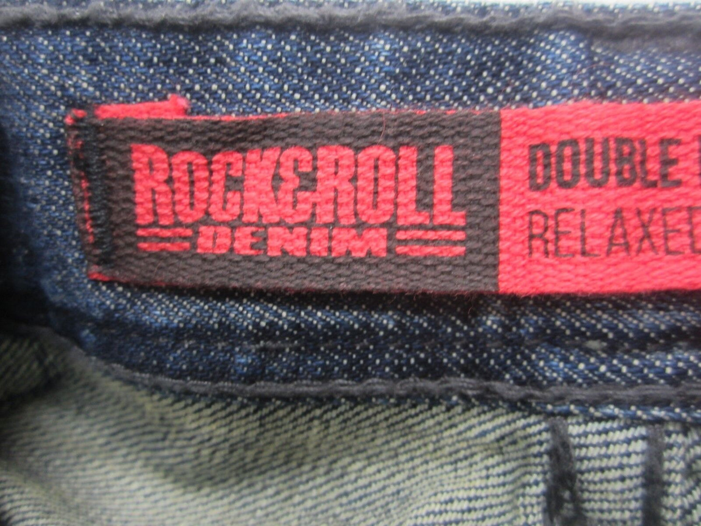 NWTRock & Roll Cowboy Men's Double Barrel Relaxed Fit Straight Leg Jeans M0S4421