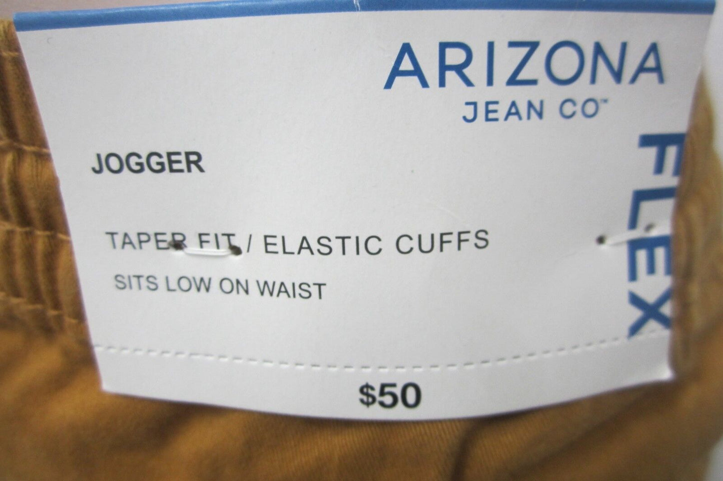 *NWT* Arizona Taper Fit / Elastic Cuffs Flex Jogger  Sz 32 x L28