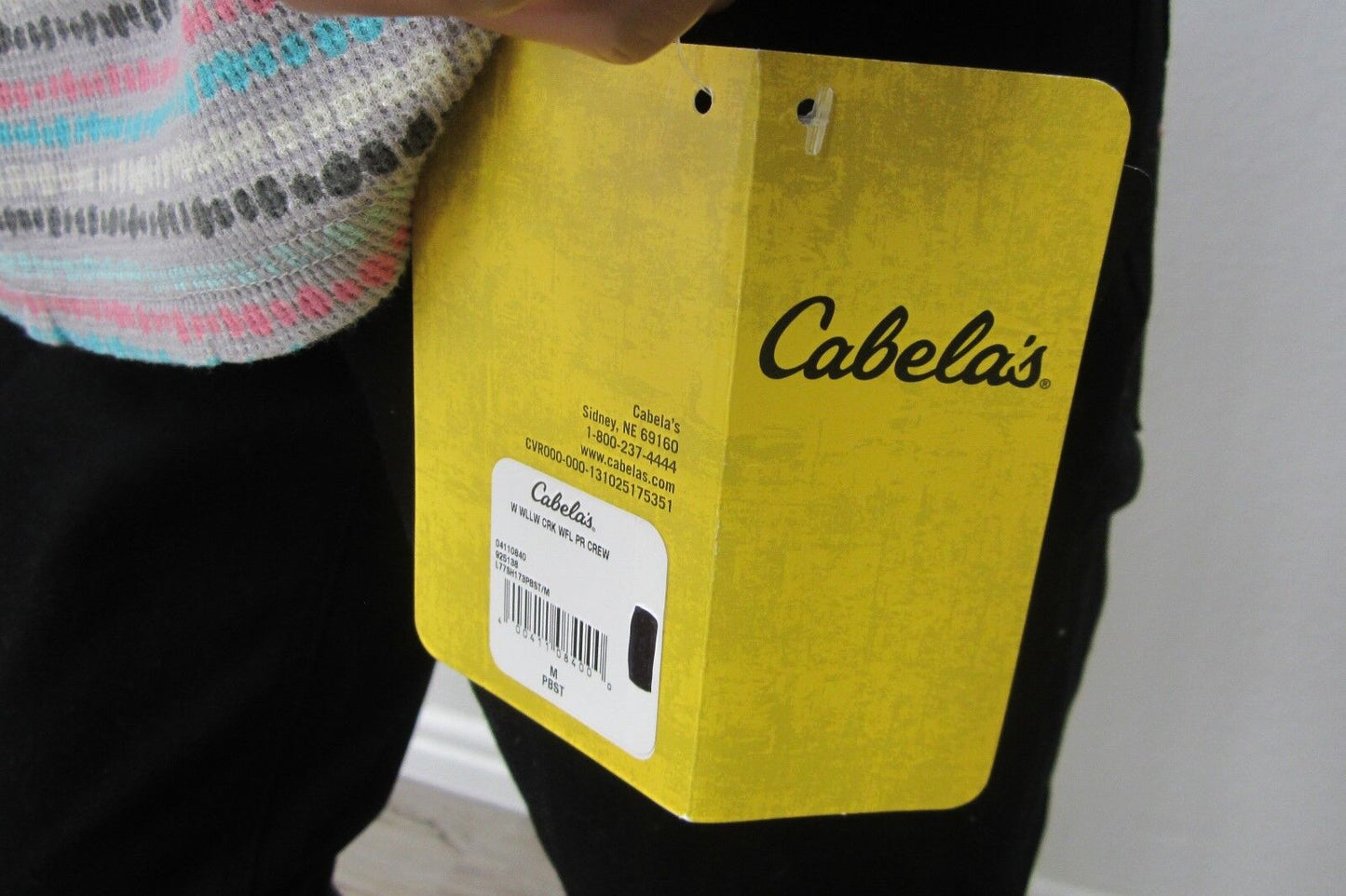 NWT CABELA'S WOMEN'S LONG SLEEVE  SCOOP NECK KNIT TOP SIZE MEDIUM