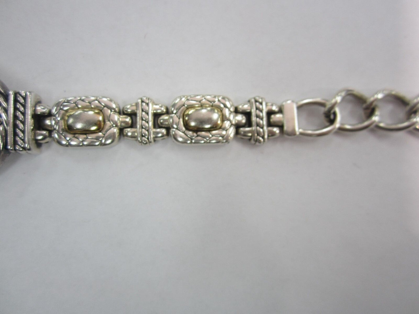 RETIRED BRIGHTON Ladies NANTUCKET Gold & Silvertone Watch New Battery