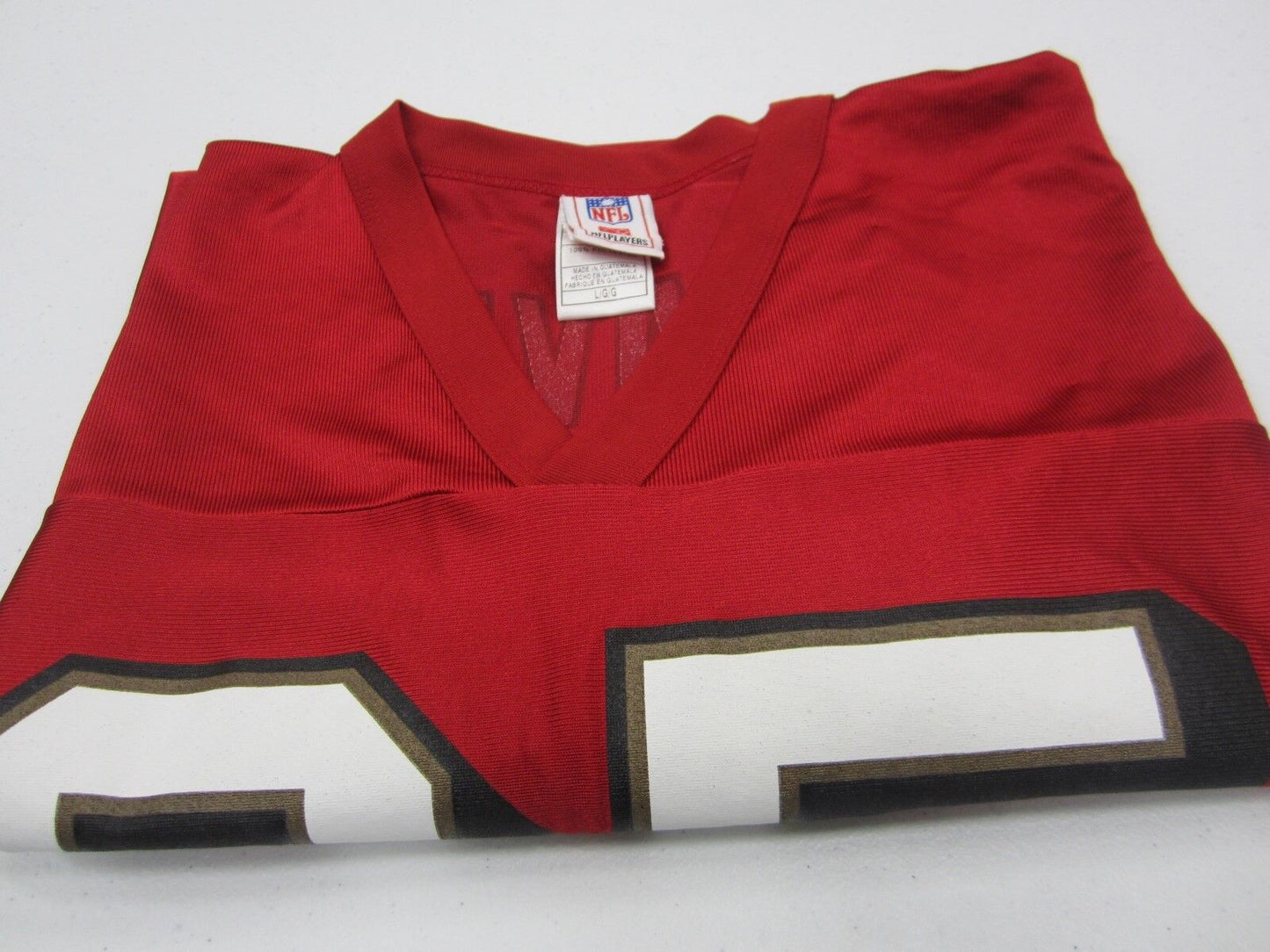 VERY NICE SF 49ers V Davis #85 NFL Equipment  Size L Red Home Football Jersey