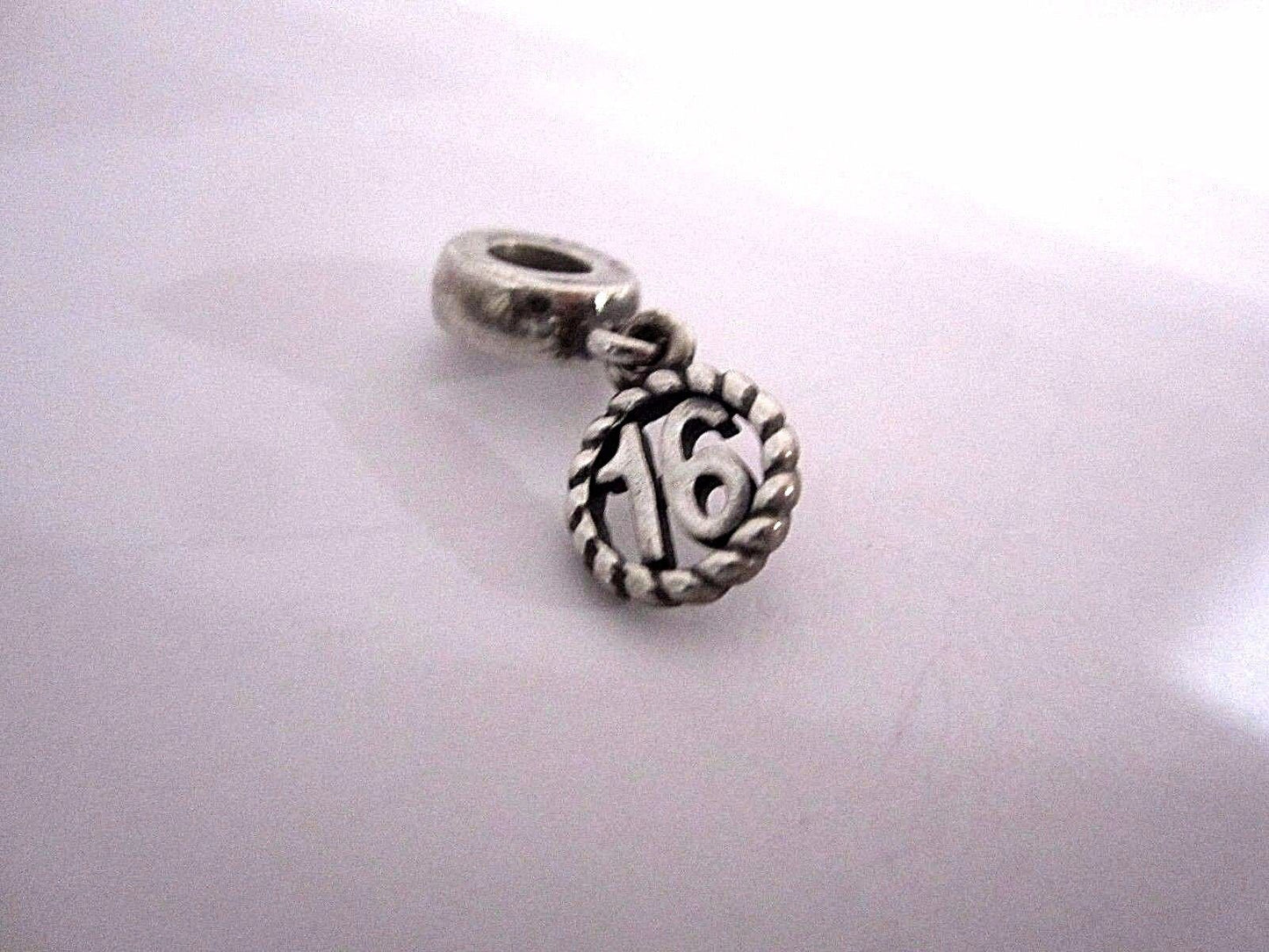 Authentic Pandora Sweet 16 Birthday Dangle Charm 790494