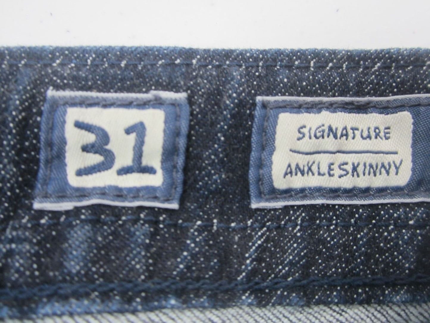 NWT WOMEN'S MISS ME JEANS SIGNATURE ANKLE SKINNY JP 8757AK INSEAM W31 X L27