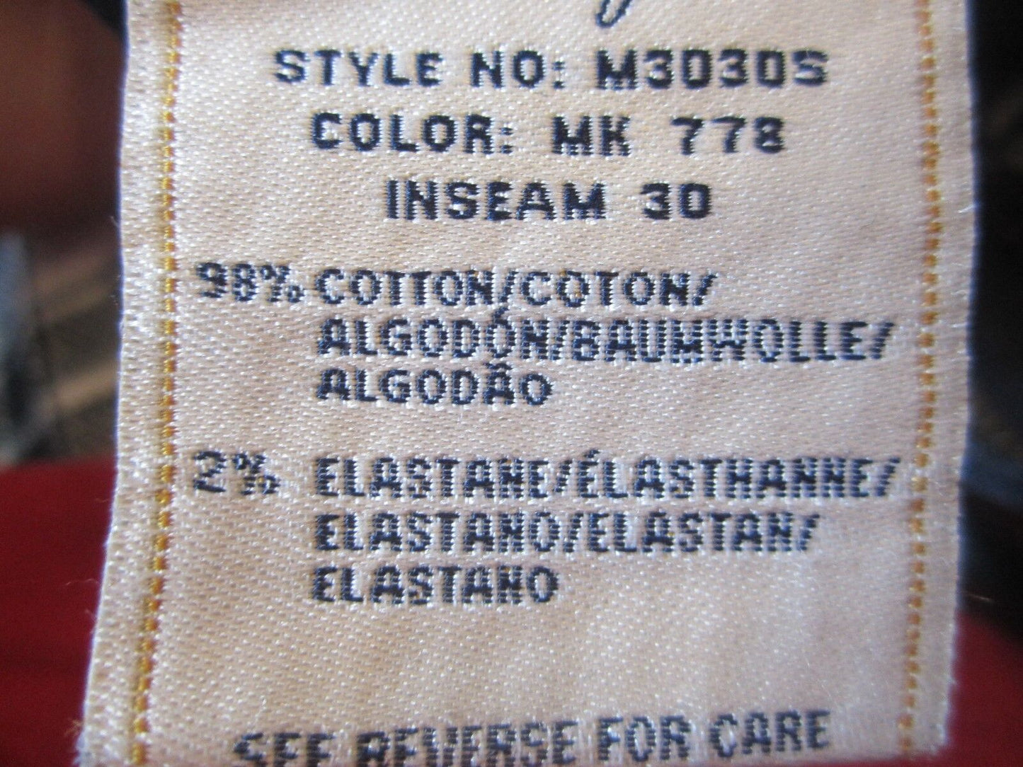 NWT- MISS ME  Embellished Signature Skinny Cut Stretch Jeans 30 x 30 NWT