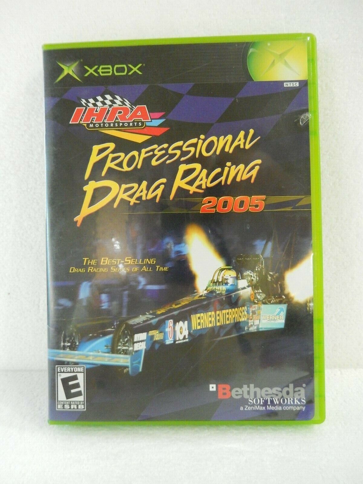 New Fact Sealed Xbox Video Game IHRA Motorsports Professional Drag Racing 2005