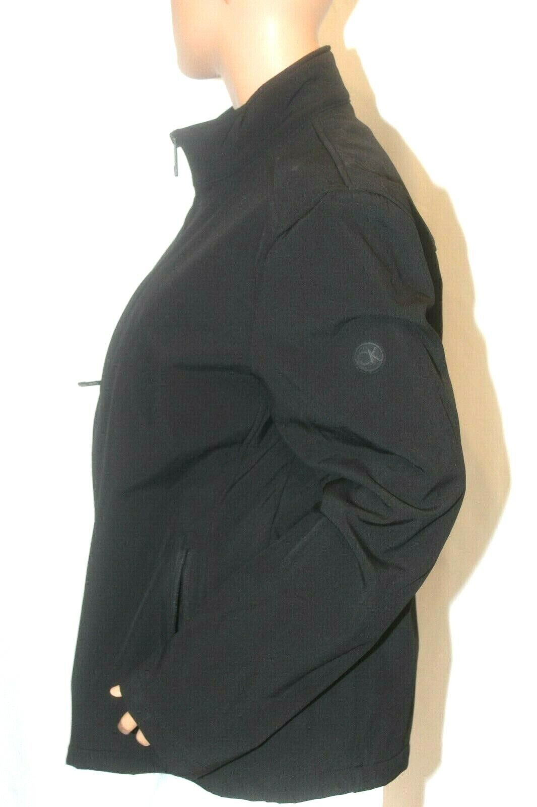 Calvin Klein Men's Black Insulated Water/Wind Resistant Jacket Coat Size Medium