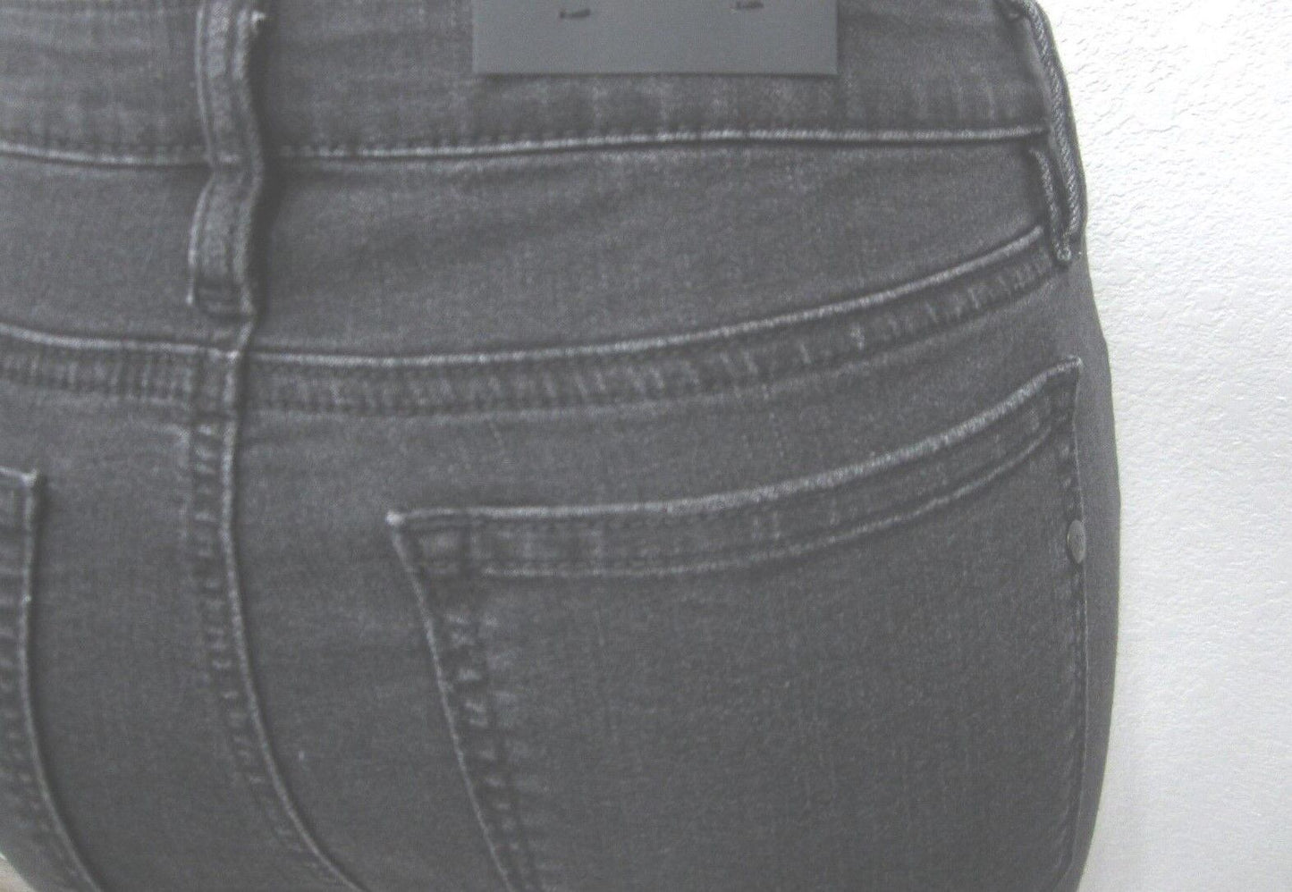 NWT Miss Me Dark Grey Sequin/Embroidered Jeans - Skinny  - M2081S Sz 26x29