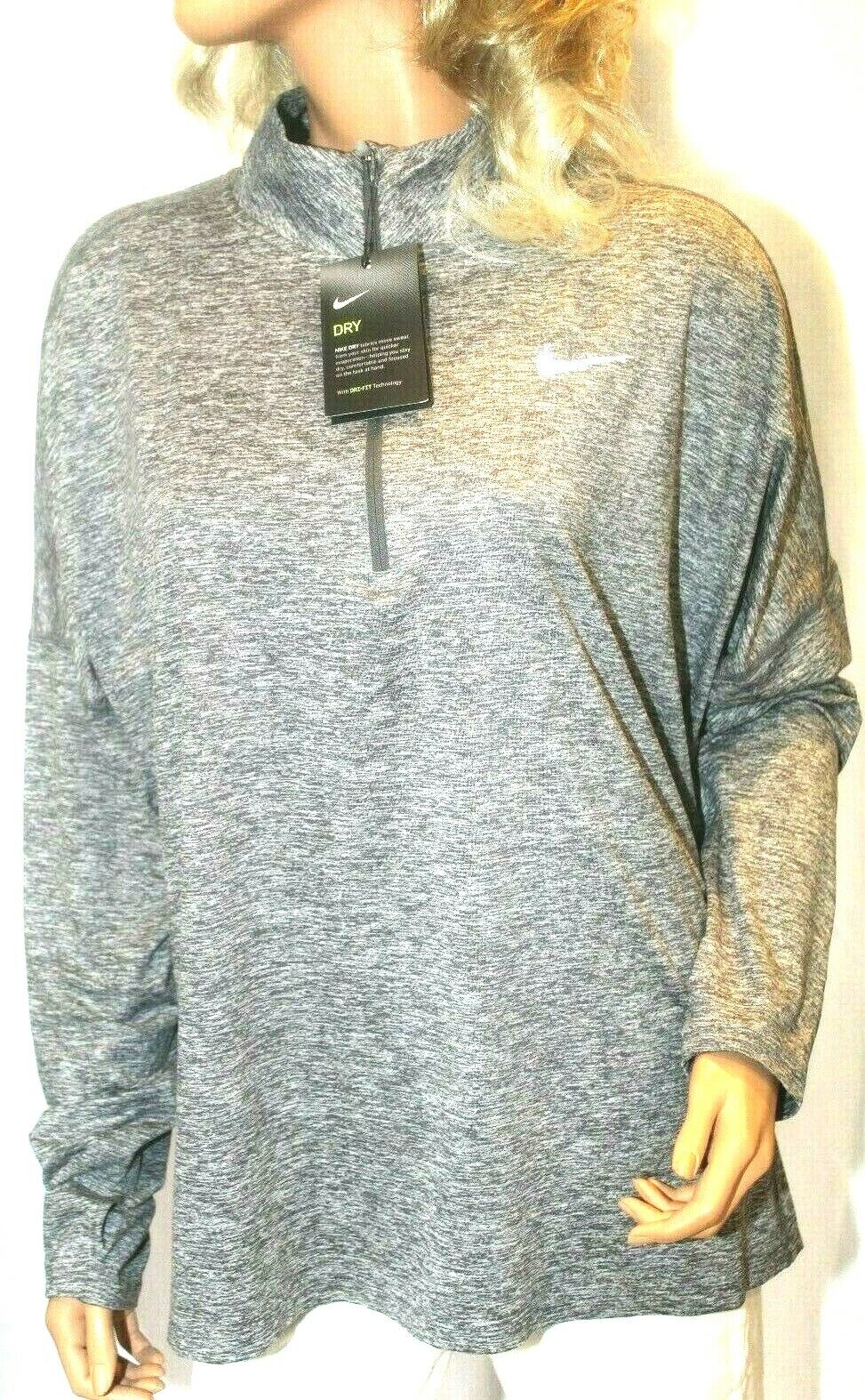 *NWT* Nike Running Drifit Womens Athletic Pullover 1/4 Zip Jacket Size 1X
