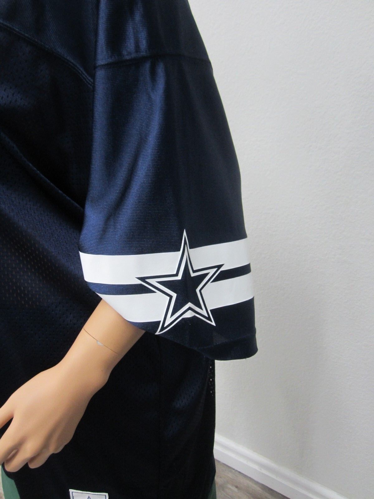 NEW NWOT DALLAS COWBOYS TONY ROMO NFL FOOTBALL JERSEY XL BLUE WHITE AUTHENTIC