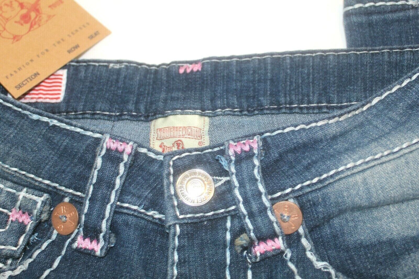 *NWT* True Religion Billy Big T Jeans Womens Urban Cow  Style 24-5030MBT2- Sz 26