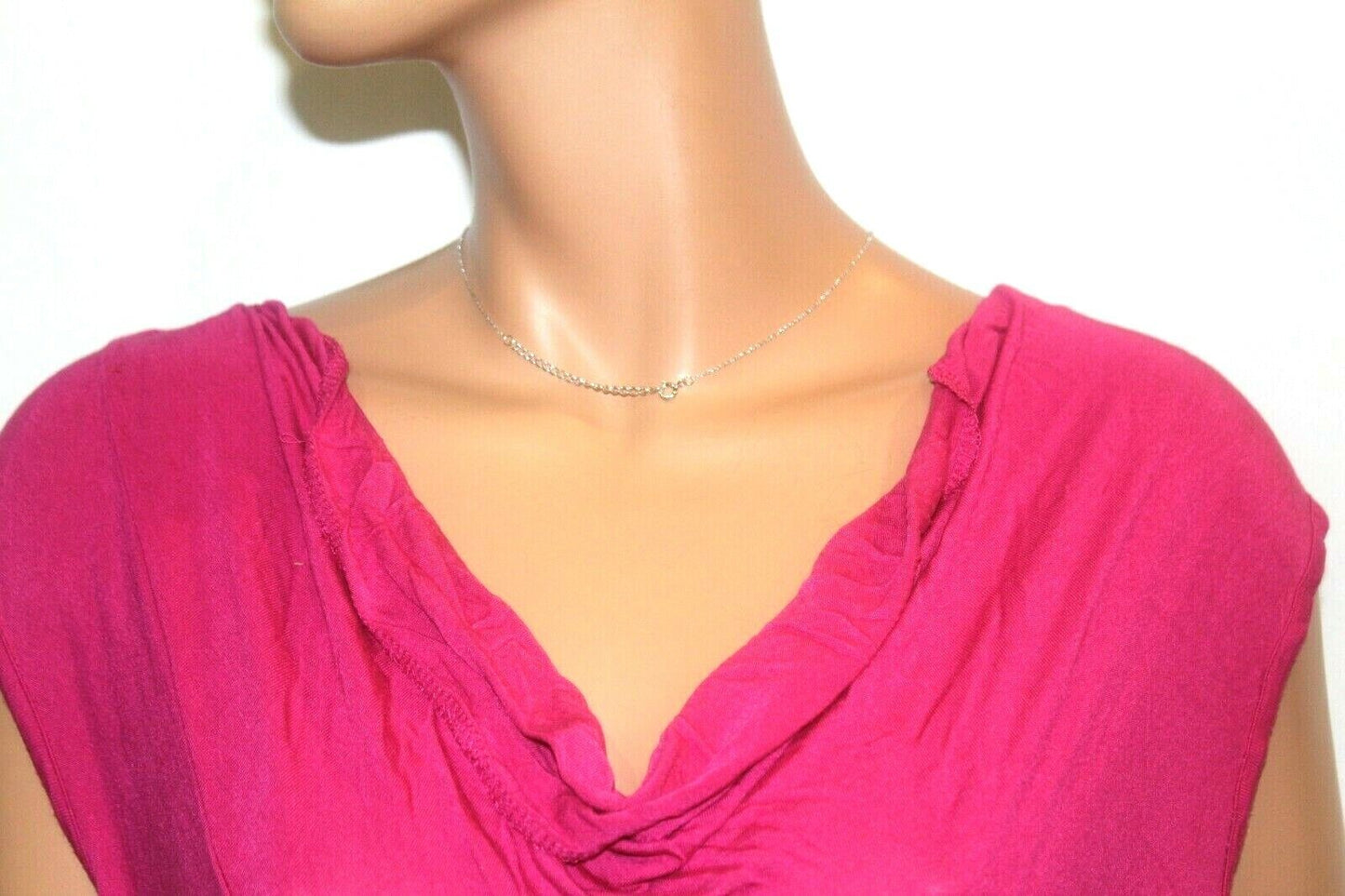 MICHAEL KORS MAUVE  TOP BLOUSE DRAPPED COWL NECK SLEVELESS SZ MEDIUM