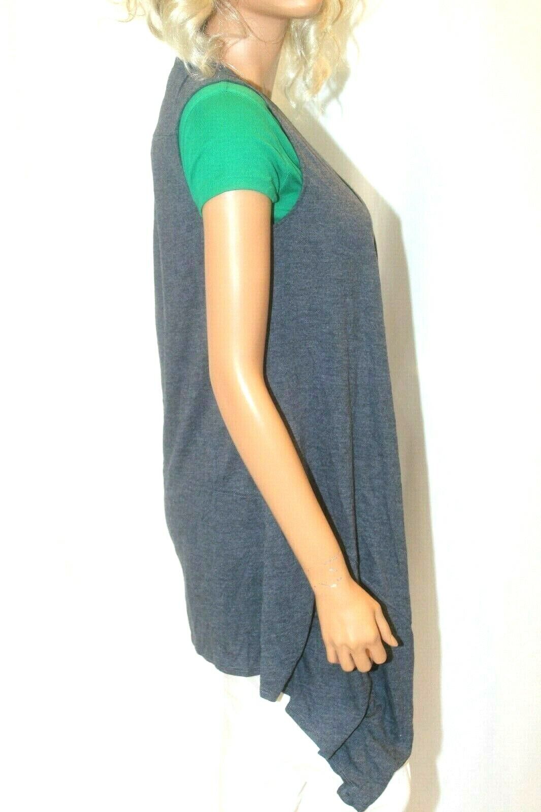 *NWT* NY Company Cardigan Womens  Gray Open Front  Warm Top Light Weight Sz XS