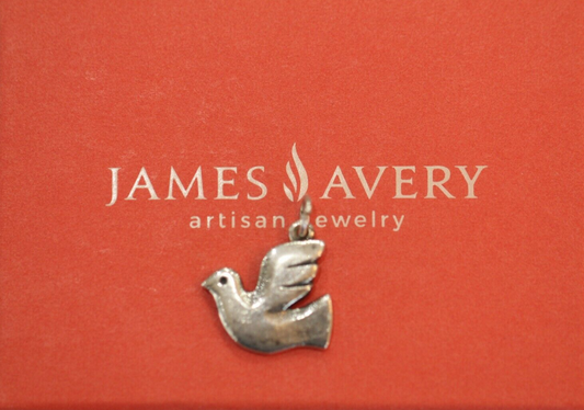 *RARE RETIRED*  James Avery Sterling Silver Dove Charm