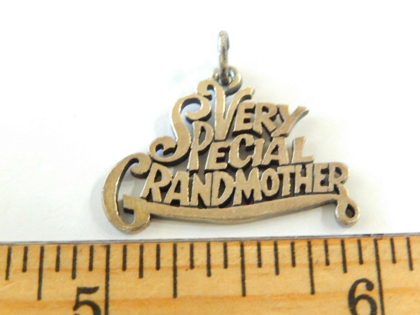 James Avery Sterling Silver Very Special Grandmother Charm