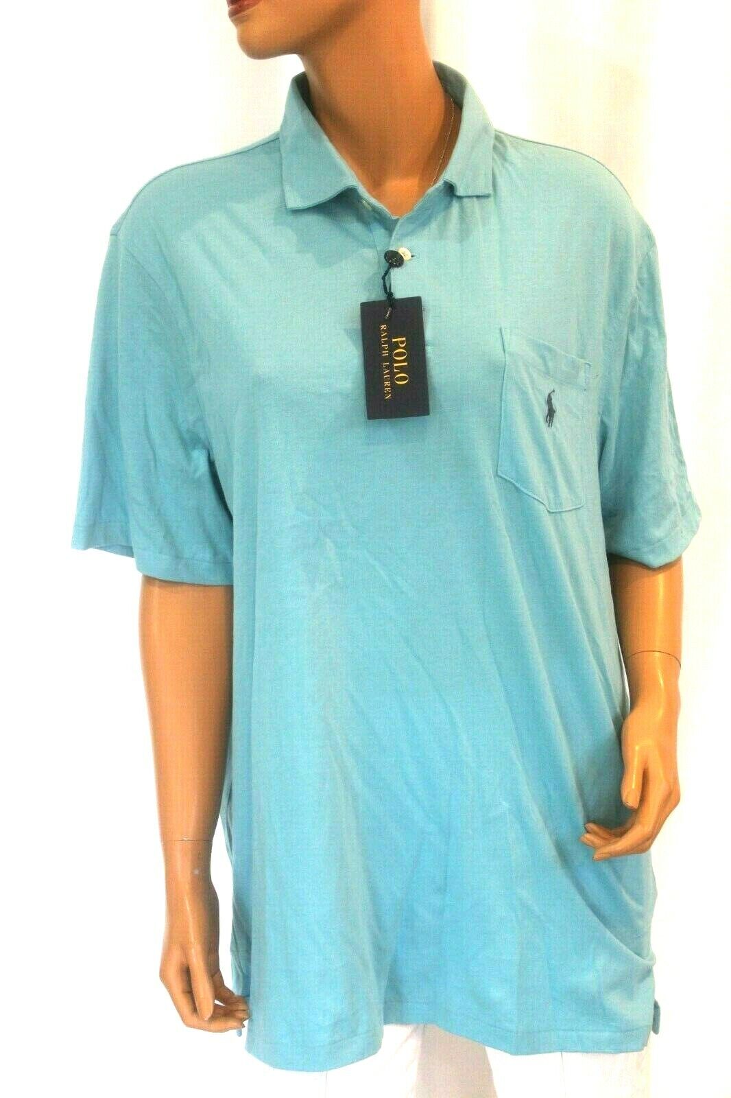 *NWT* $88 Polo Ralph Lauren Classic Fit Pony Short Sleeve Smooth Cotton  Sz LG