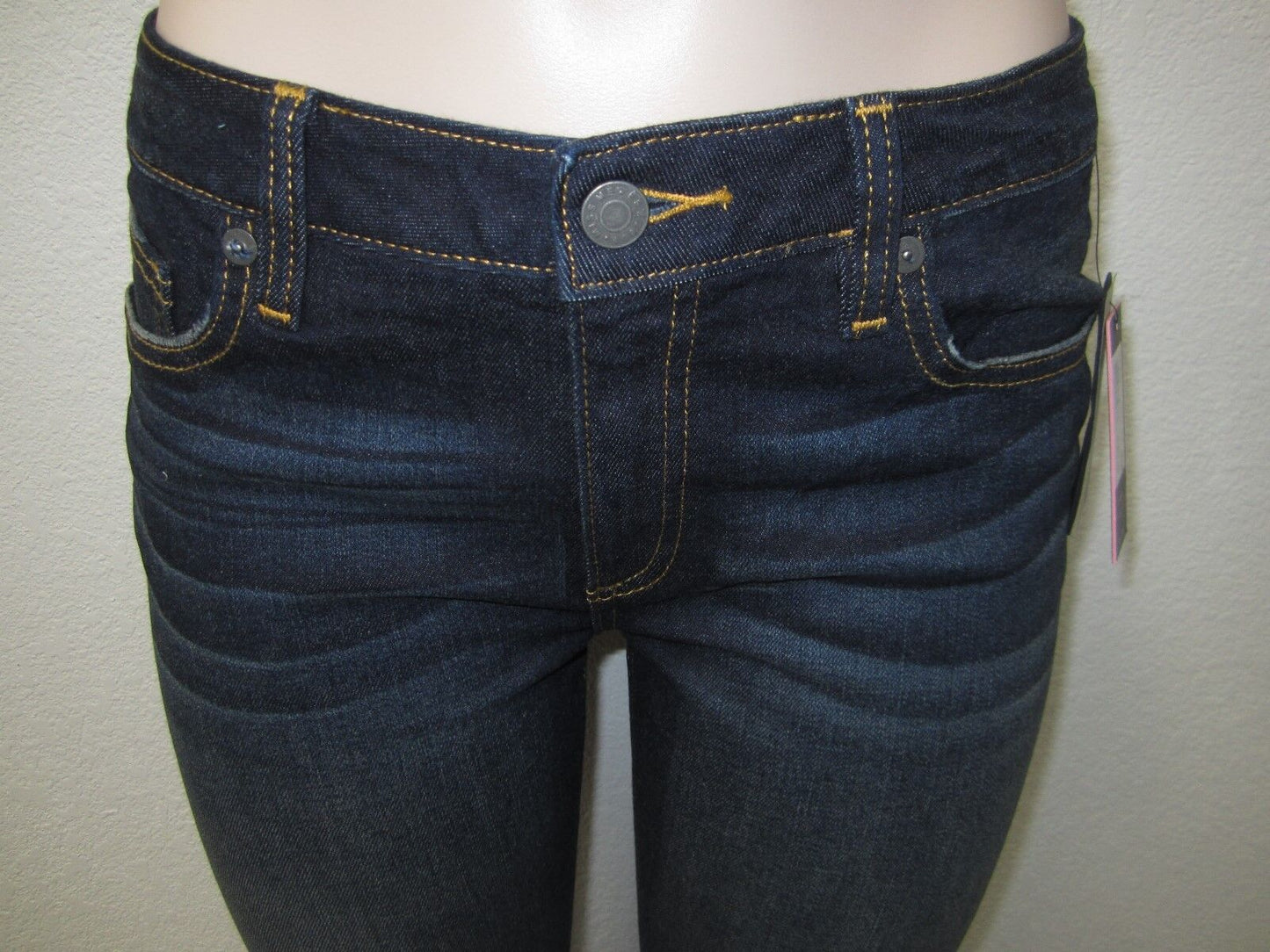 NWT Miss Me Women Faux Flap Pocket Embellished Jeans - Boot Cut M3024B 29x34