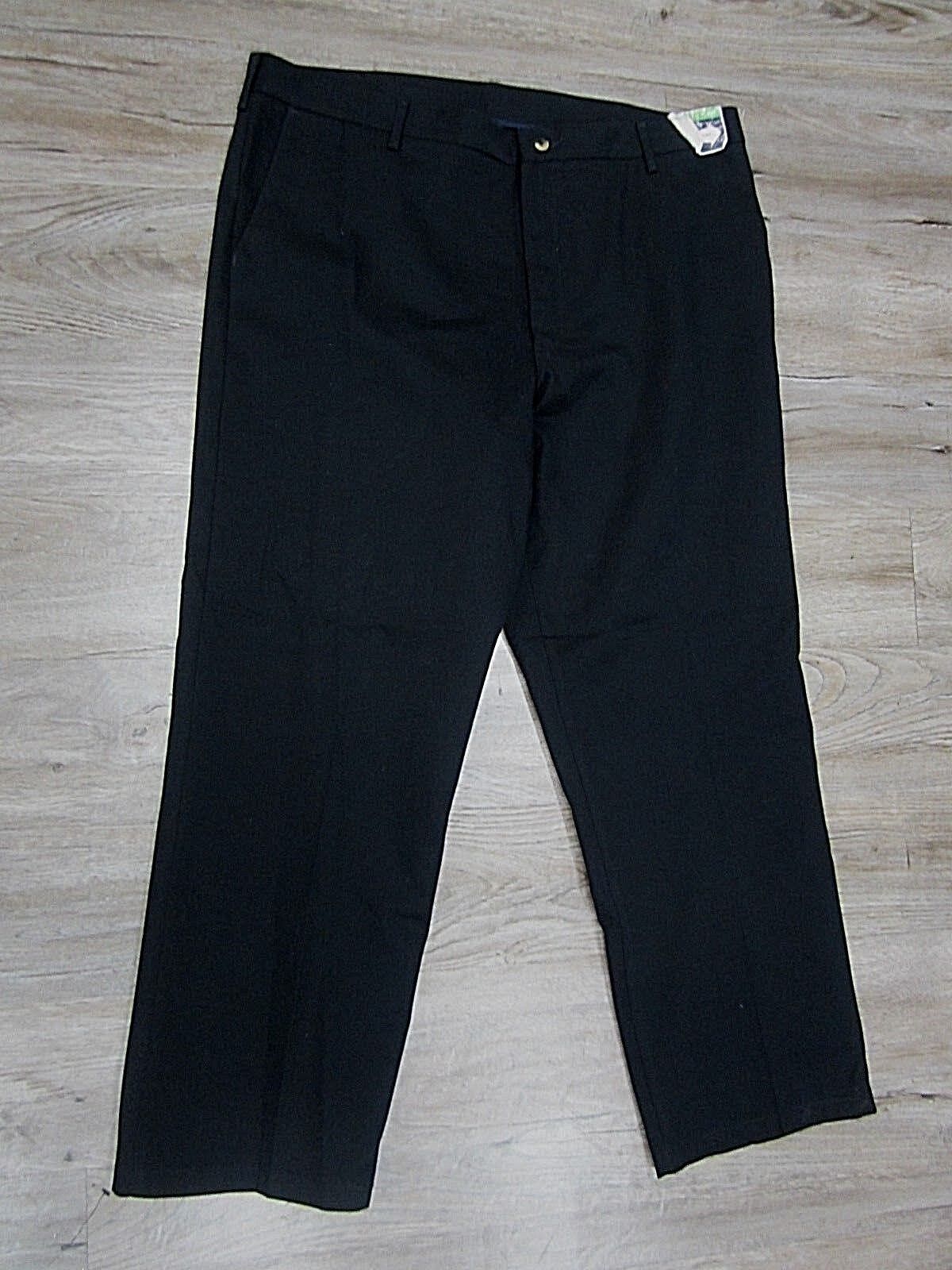 NWT VF JEANSWEAR  Comfort Waist Straight Fit Black Work Pants 42 x 30